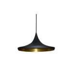 PENDANT CARBON STEEL ALL. BLACK-GOLDE14