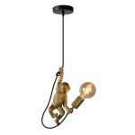 $CHIMP PENDANT LIGHT 1XE27 IP20 BLACK/GOLD