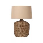 AMBALA TABLE LAMP E27 IP20 NATURAL/BEIGE SHADE