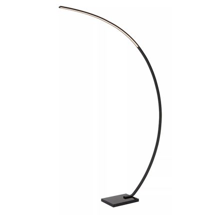 CURVE FLOOR LAMP DIMM. 15W 2700K IP20 BLACK