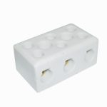 CONNECTOR PORCELAIN 15A 3WAY