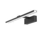 NORA WALL/BATH LIGHT 7.6W 4000K IP44 BLACK