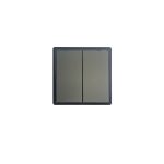 T&J SWITCH 16A 2G 2W INFINIT MAT BLACK