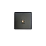 T&J TV SOCKET 1G INFINIT MAT BLACK