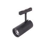 MAGNETIC TRACK SPOT LIGHT DIMM. 48V 12W 3000K IP20 BLACK