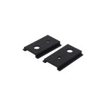 SURFACE MAGNETIC TRACK END CAPS BLACK SET OF 2