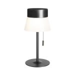 DECO TABLE LAMP SOLAR 2.8W 3000K IP54 BLACK