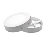 LED ROUND SURFACE D/LIGHT 12W 6500K IP20 WHITE