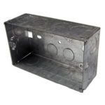 METAL BOX 2GANG 45MM 7.2X13.2CM SHAVER