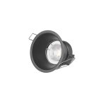 RECESSED SPOT DOME FIXED GU10 IP20 MATT BLACK