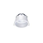 RECESSED ROUND SPOT ANTIGLARE ADJUST GU10 IP20 MAT WHITE